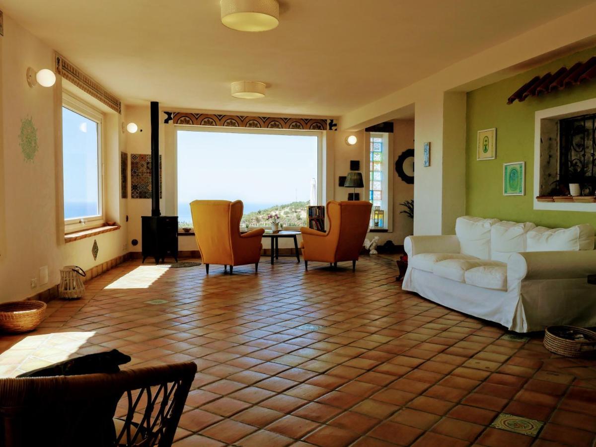 Villa Immersa In Oliveto Vista Mare Шакка Екстер'єр фото