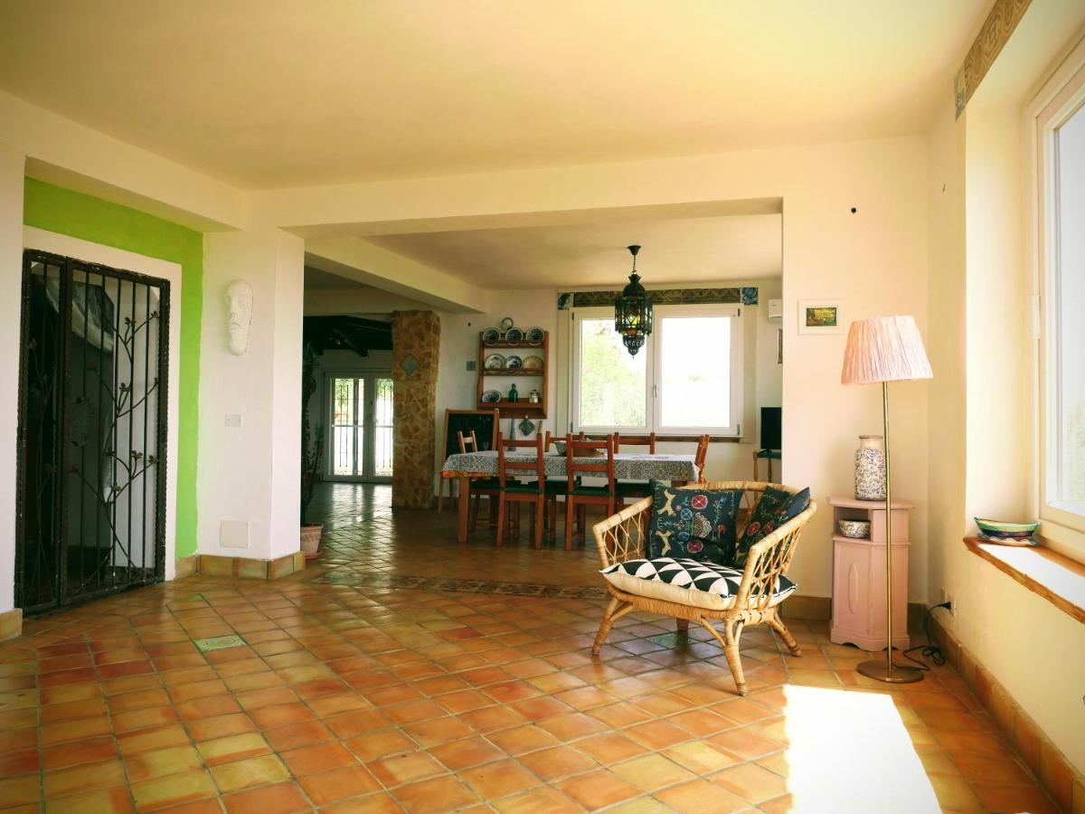Villa Immersa In Oliveto Vista Mare Шакка Екстер'єр фото