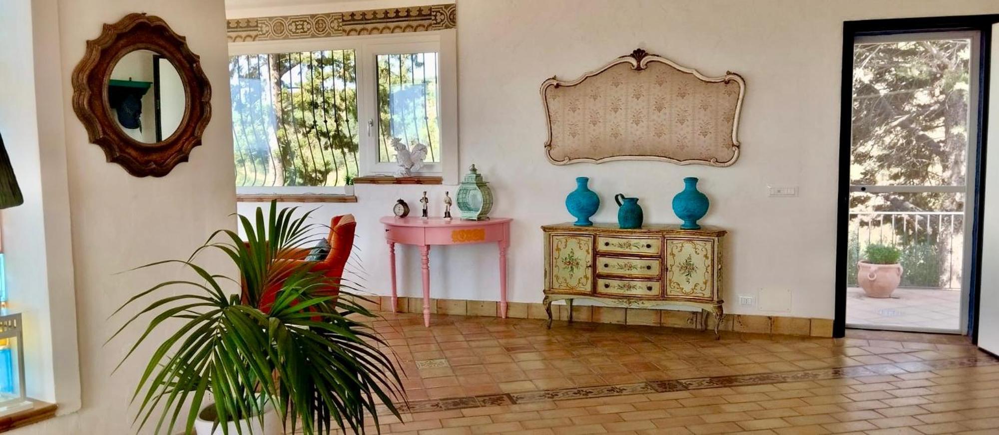 Villa Immersa In Oliveto Vista Mare Шакка Екстер'єр фото