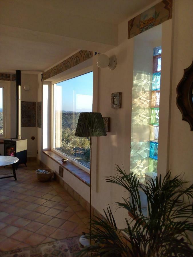 Villa Immersa In Oliveto Vista Mare Шакка Екстер'єр фото